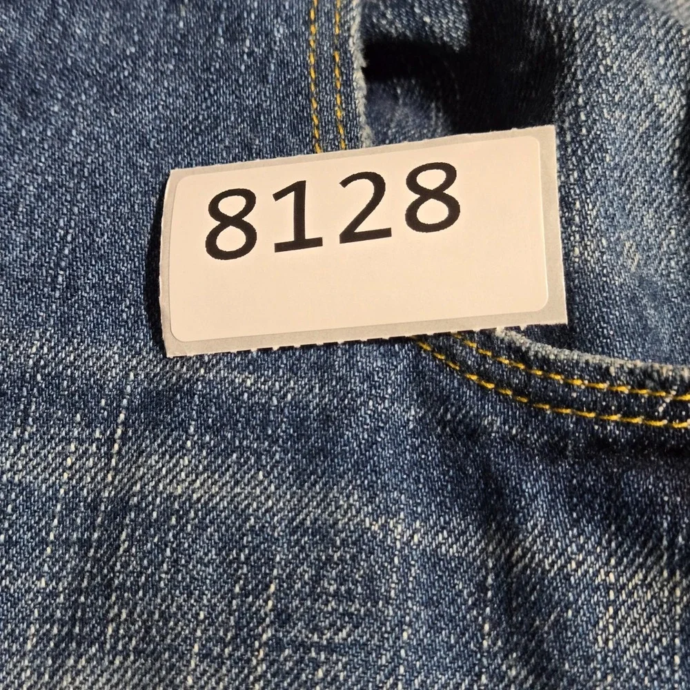 G Star Raw Jeans Mens 37 x 32 New Radar Tapered Faded Whiskered Denim Button Fly